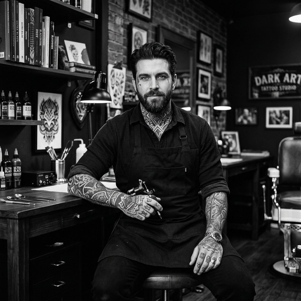 Ivan Vlahov Lead Tattoo Artist Larnaca